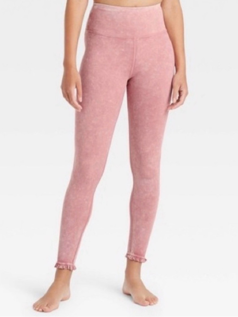 Joy lab High-Rise Ruffle-Hem Leggings